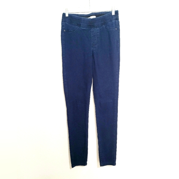 Old Navy Rockstar Jeggings Women’s Size 6 Dark Wash Pull-On Stretch Denim Pants - Picture 1 of 9